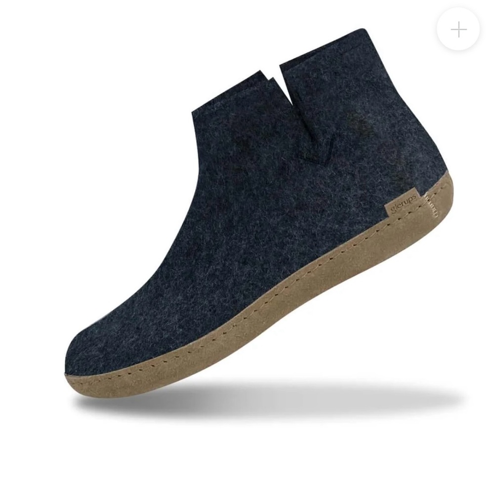 Glerups booties in denim color